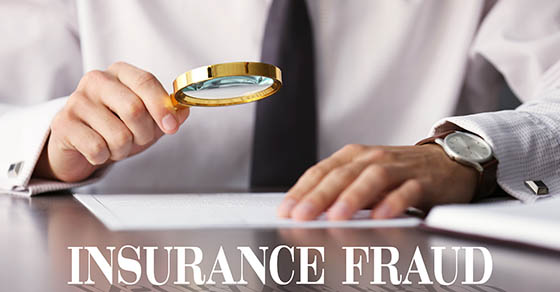 Insurance,Fraud,Concept.,Man,Inspecting,Document,With,Magnifier